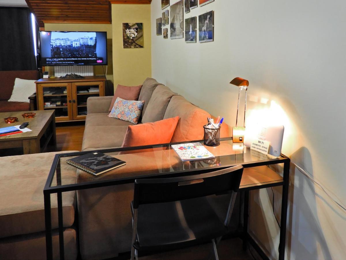Ferienwohnung Panoramaloft - Quality, View, Sea & Mountain Litochoro Exterior foto