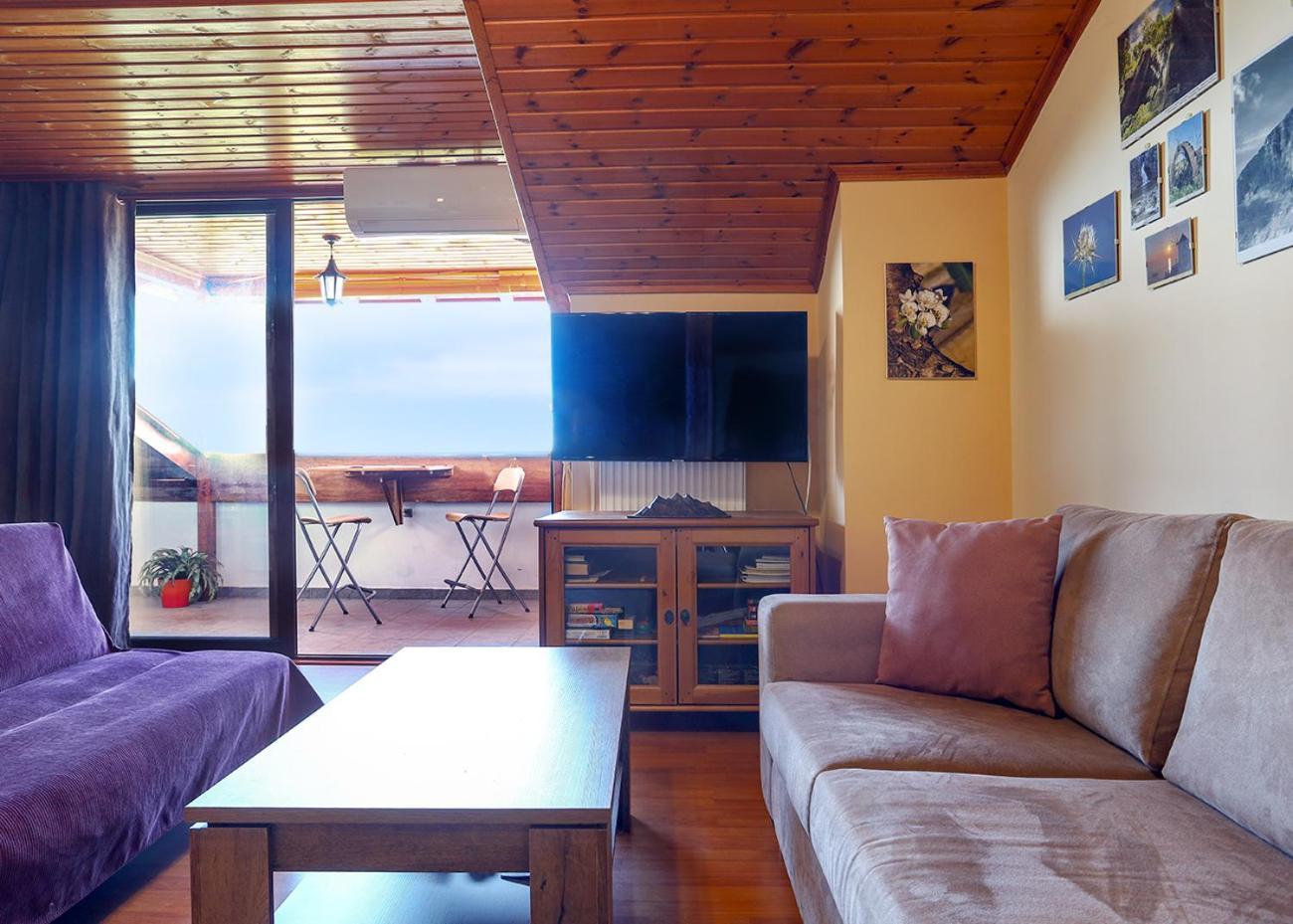 Ferienwohnung Panoramaloft - Quality, View, Sea & Mountain Litochoro Exterior foto