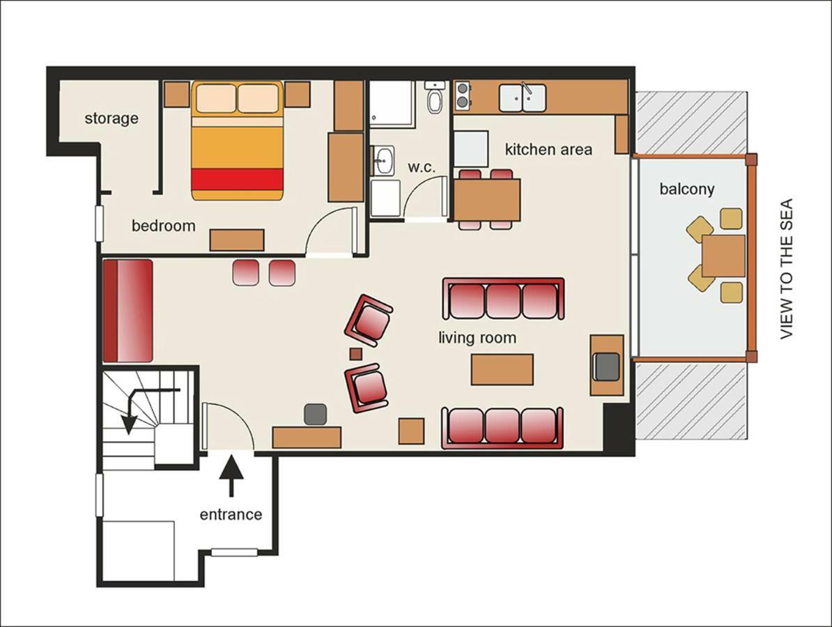 Ferienwohnung Panoramaloft - Quality, View, Sea & Mountain Litochoro Exterior foto