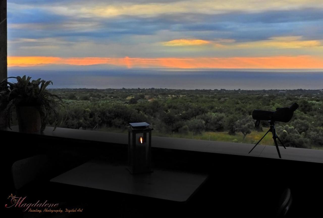 Ferienwohnung Panoramaloft - Quality, View, Sea & Mountain Litochoro Exterior foto
